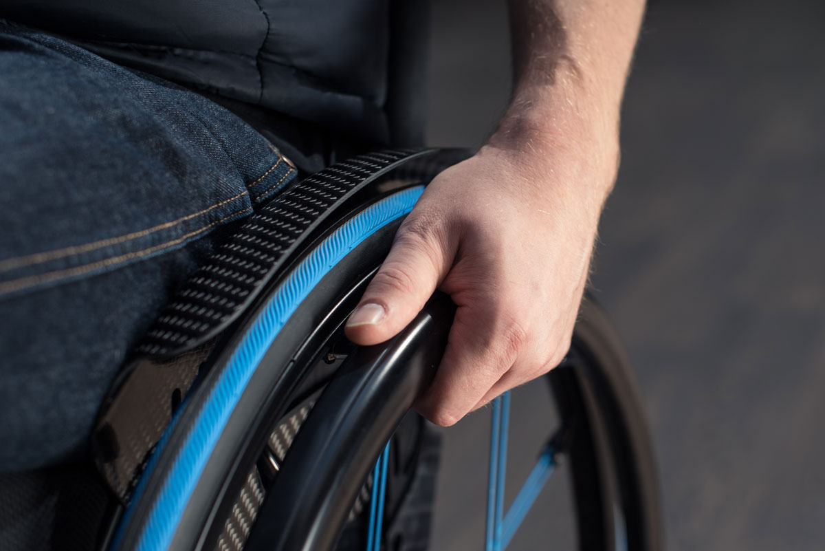 carbolife gekko wheelchair push rim 4