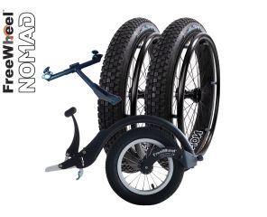 Beach Wheelchair Pack Fat Wheels (Folding Frame Chair)