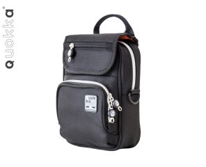 Quokka Vertical Wheelchair Utility Bag - Black