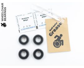 R8-2RS Wheelchair Bearings (1/2"x1-1/8"x.3125")