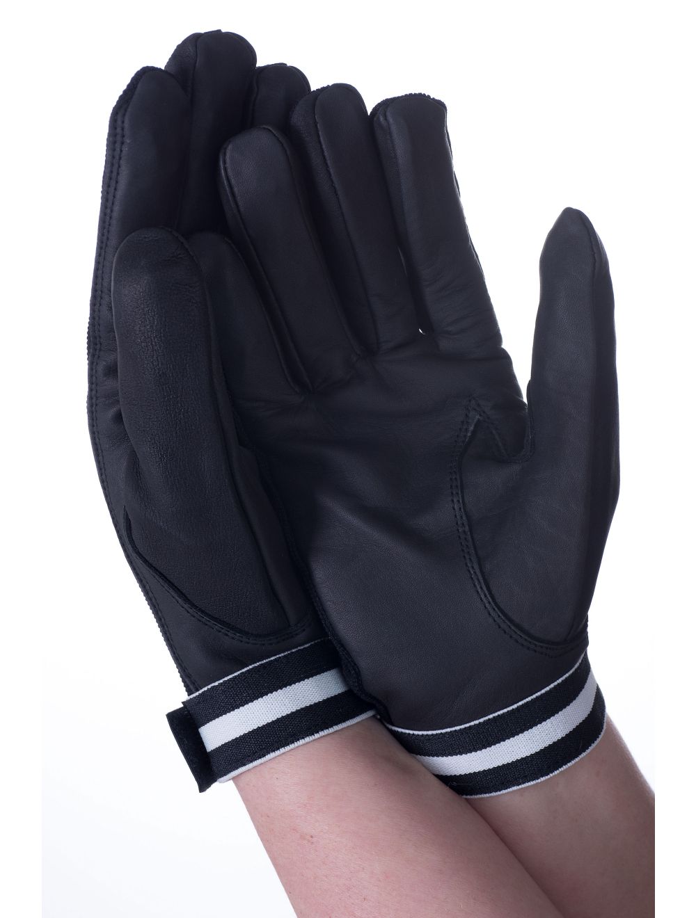 Spokz Momentum Wheelchair Pushing Gloves - Black Palm