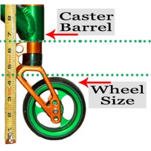 Caster Forks Measurements