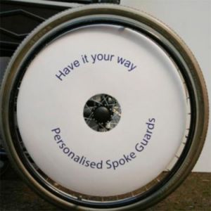 design your own wheelchair spoke guards