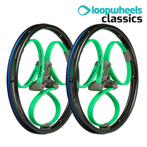 Loopwheels Classic - Wheelchair Suspension Wheels (pair)