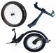 off road wheelchair pack fat wheels folding chair