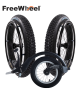Beach Wheelchair Pack Fat Wheels (Rigid Frame Chair)