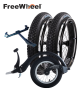 Beach Wheelchair Pack Fat Wheels (Folding Frame Chair)