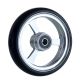 Frogs Legs Soft Roll Wheelchair Casters 6x1 - 152mm